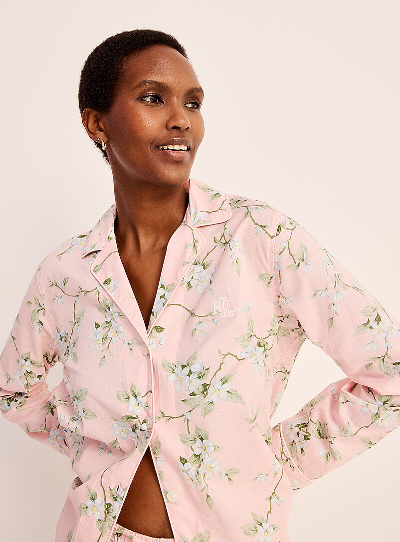 Soothing flowers pink pyjama set product image 2
