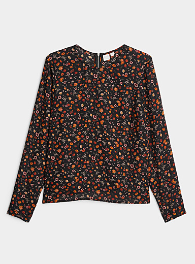 Recycled polyester zip-back blouse | Twik | Women's Blouses | Simons