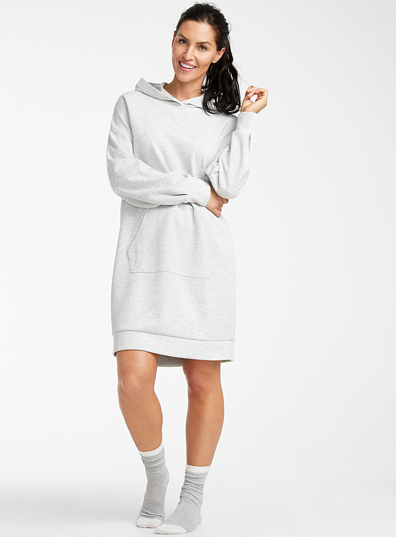 Hooded sweatshirt nightgown | Miiyu 