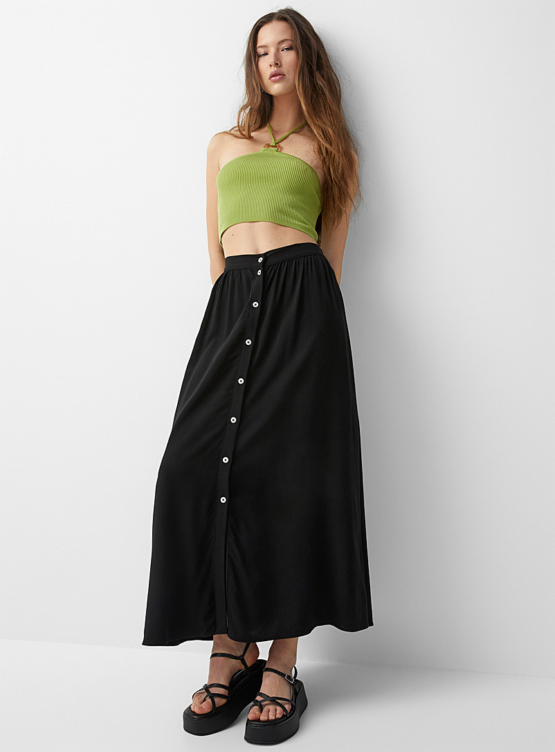 Buttoned maxi skirt | Twik | Women's Maxi Skirts & Long Skirts | Simons
