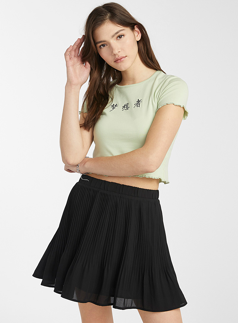 Pleated recycled polyester skirt | Twik | Shop Mini Skirts & Short ...