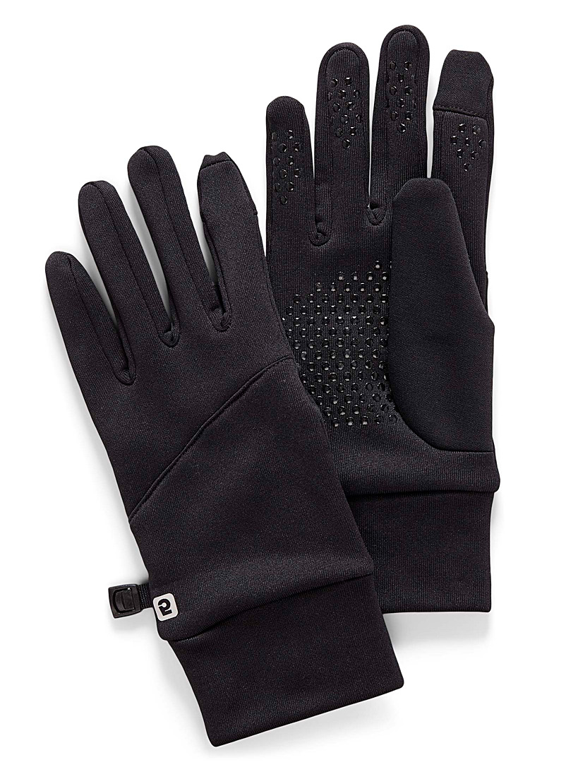 I.FIV5: Le gant tactile Polartec Noir pour homme