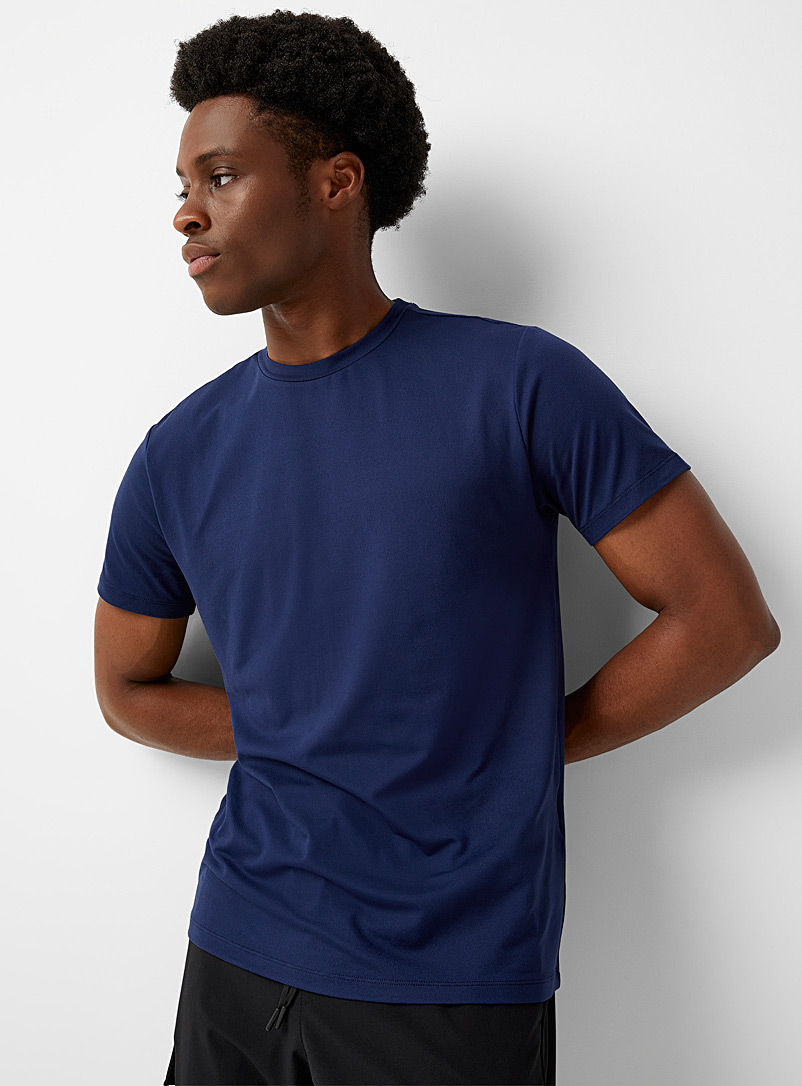 I.FIV5: Le t-shirt ultradoux Bleu marine - Bleu nuit pour homme