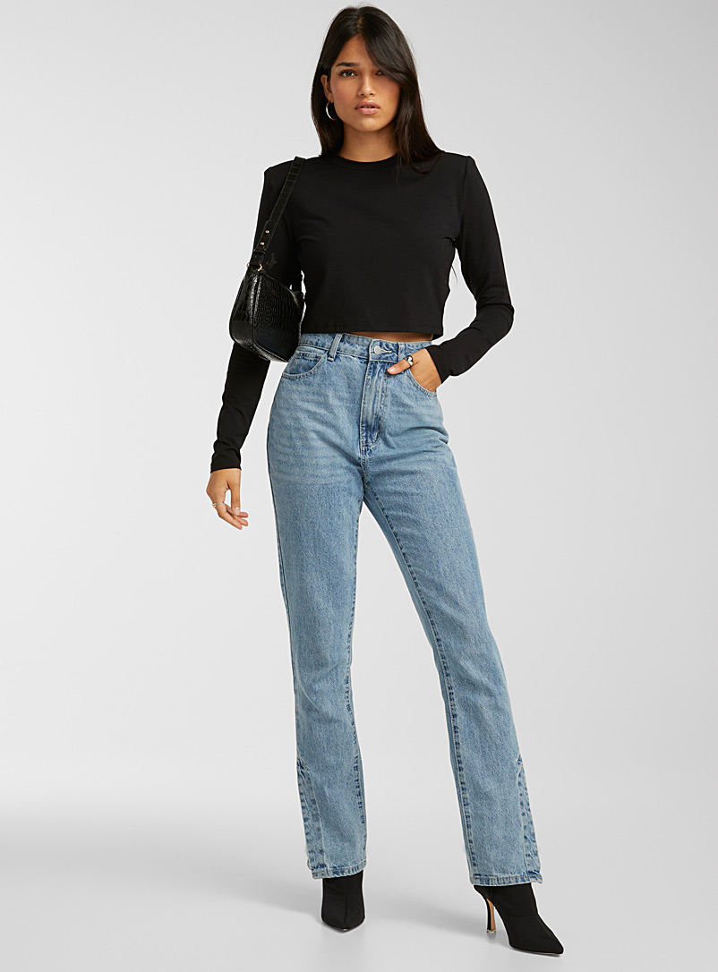 Long-sleeve shoulder-pad tee | Icône 