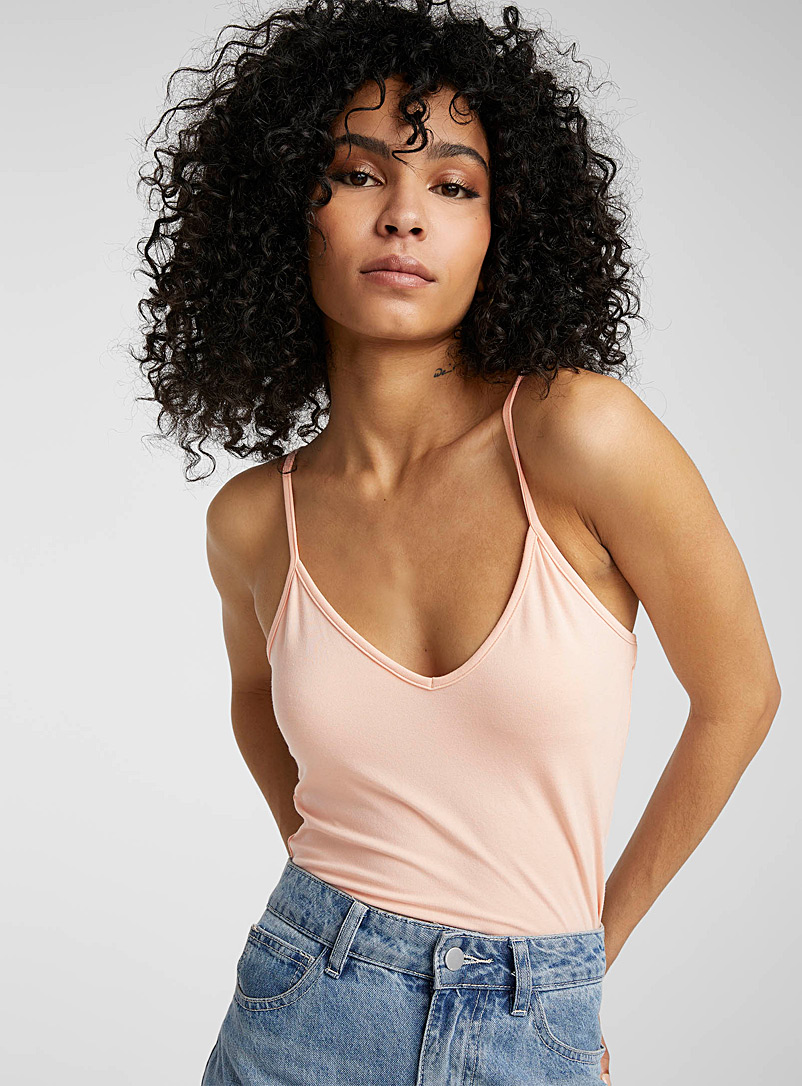 Icône Pink Eco-friendly modal V-neck cami for women