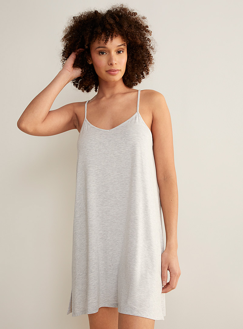  STJDM Nightgown,Modal Loose Breathable Nightdress