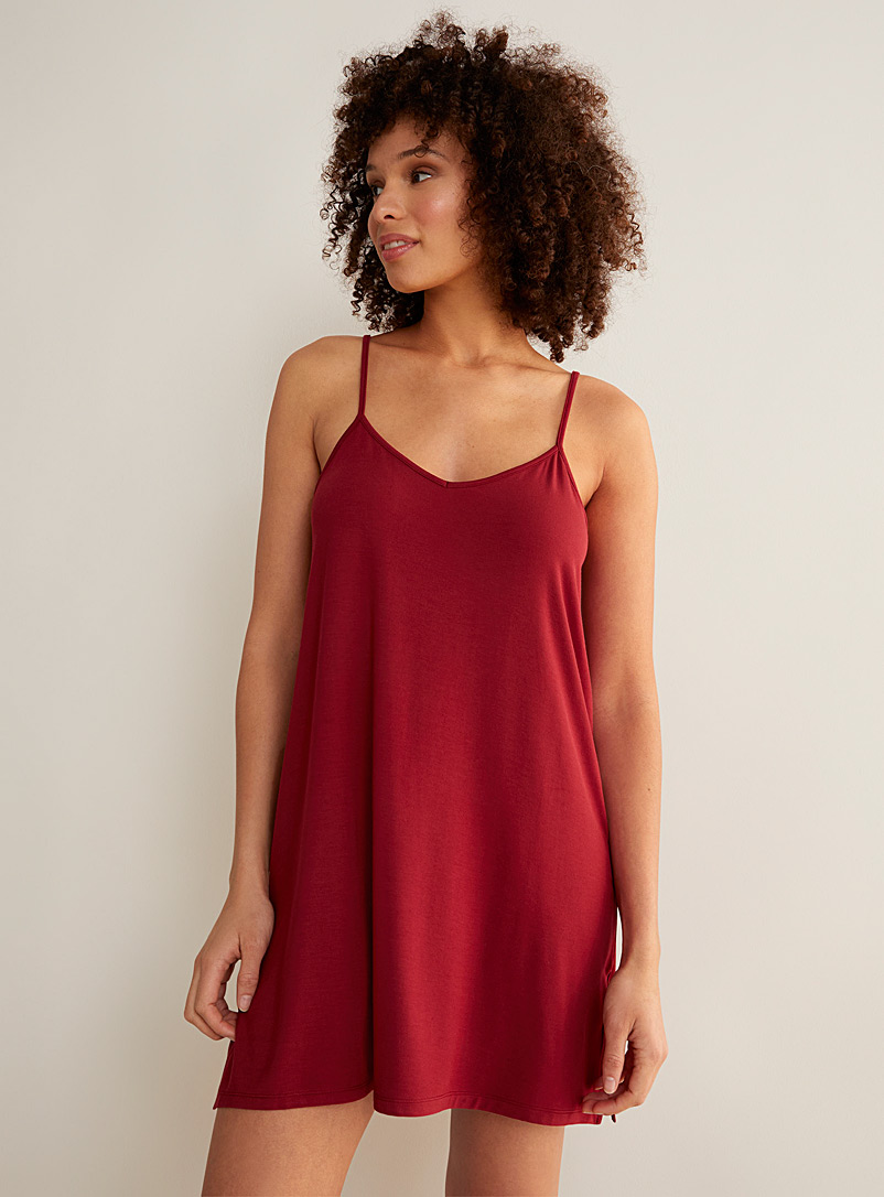 Organic cotton mini pattern nightgown