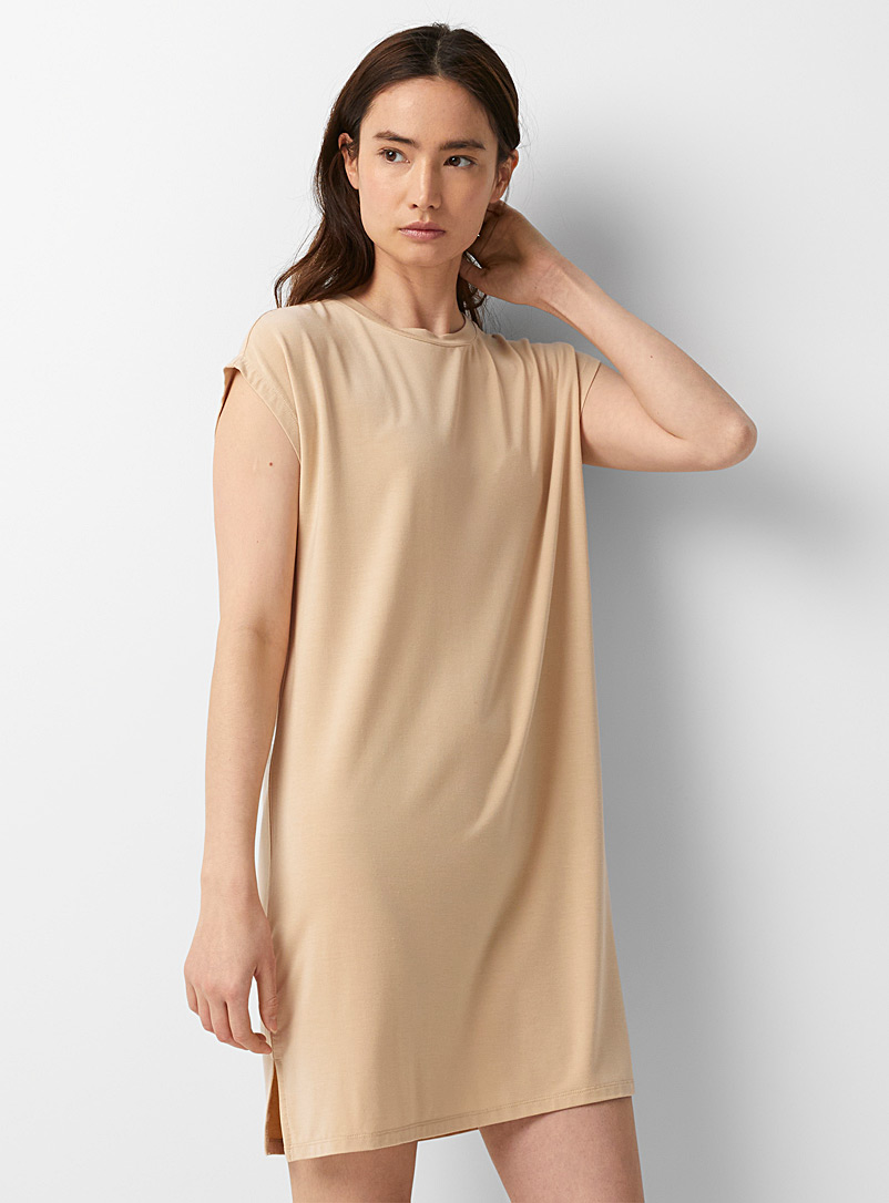 Miiyu Fawn Cap-sleeve nightgown for women
