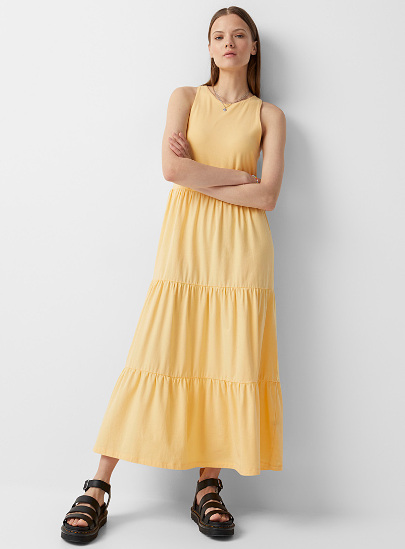 Twik Assorted Organic cotton sleeveless peasant dress for women