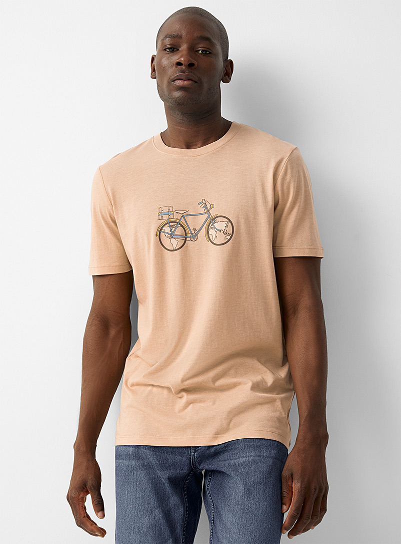 Le 31 Fawn Bike T-shirt for men