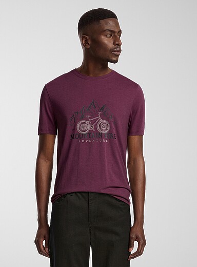 T Shirt Vélo Le roi de la grimpette - Pour Homme - La French Touch