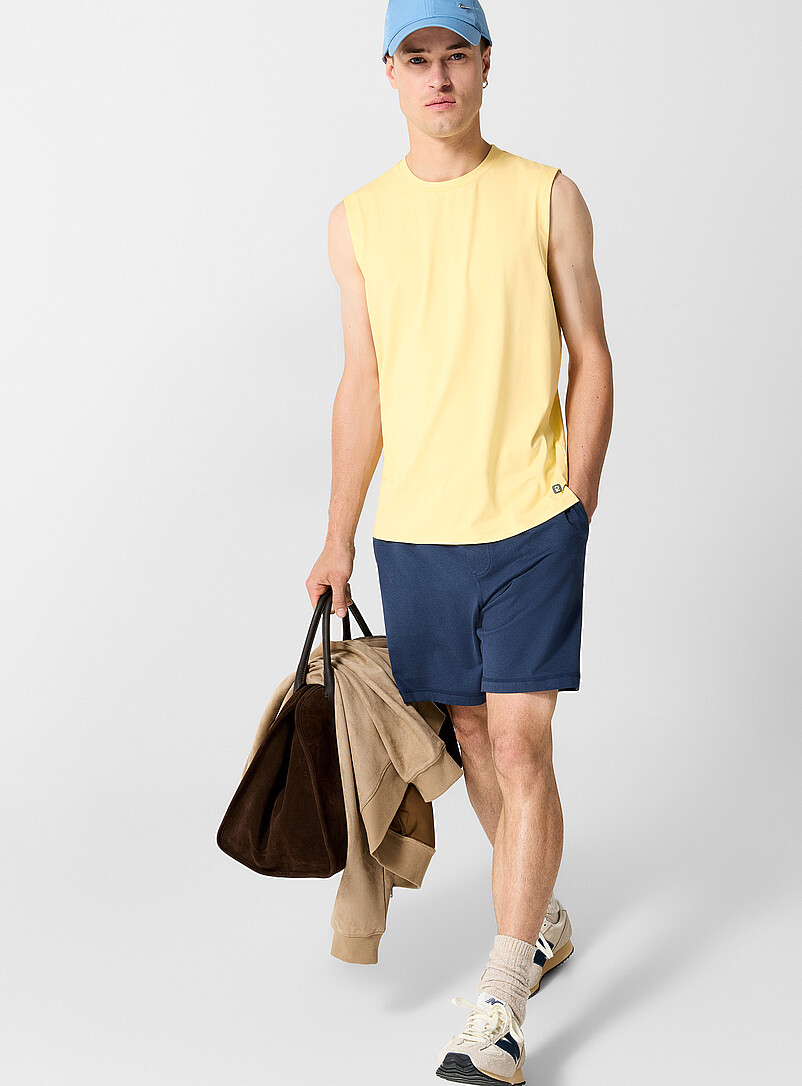 Ultra-soft muscle tee | I.FIV5 | Tank Tops for Men | Simons