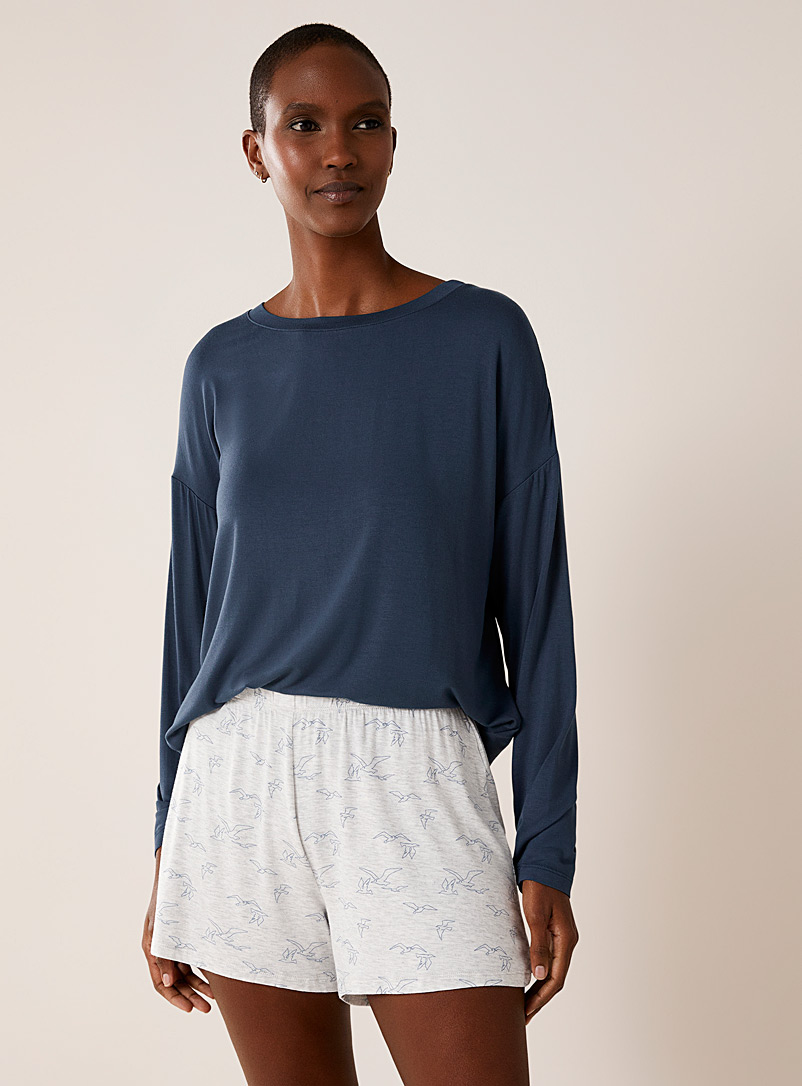 Soft viscose lounge shorts, Miiyu, Shop Women's Sleep Shorts Online