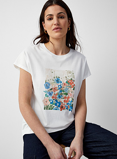 Prints T-Shirts for Women | Simons Canada