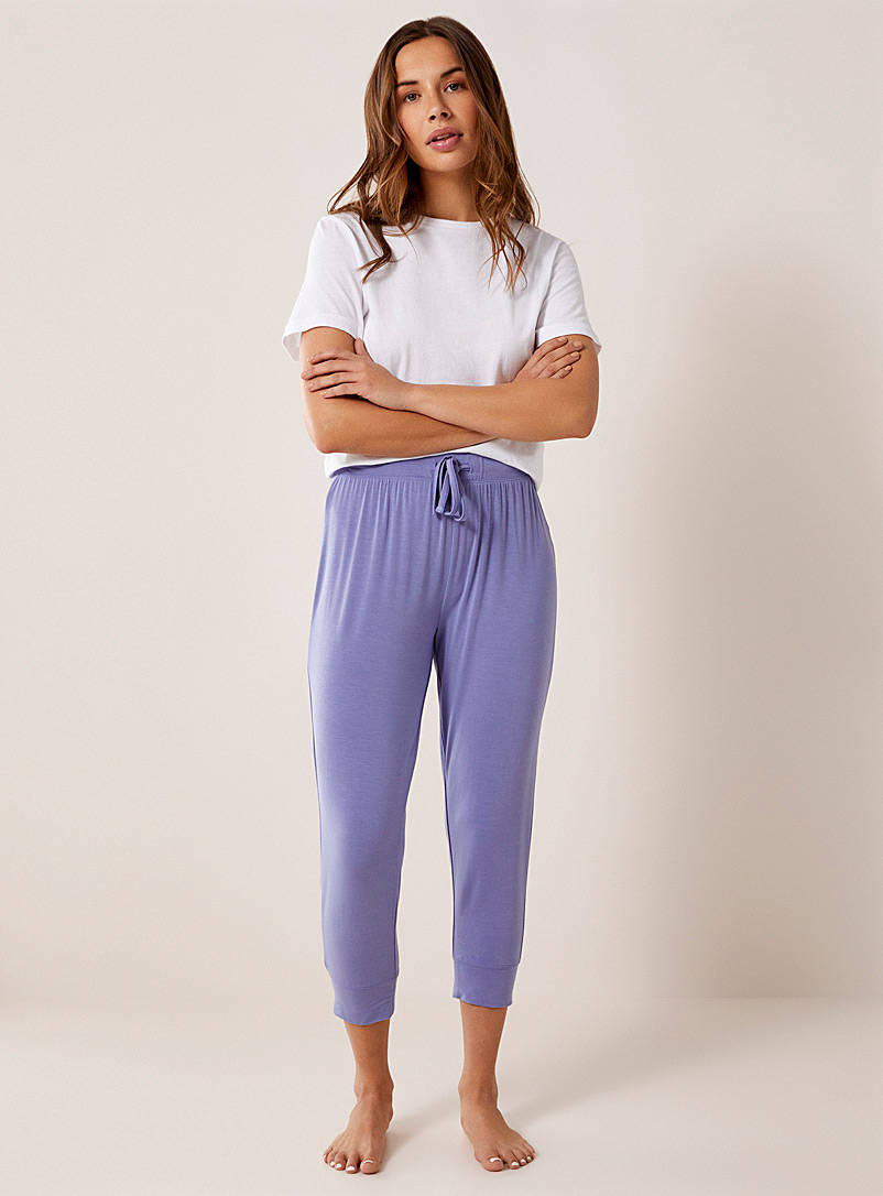 Basic Editions Nylon Capri Pants for Women