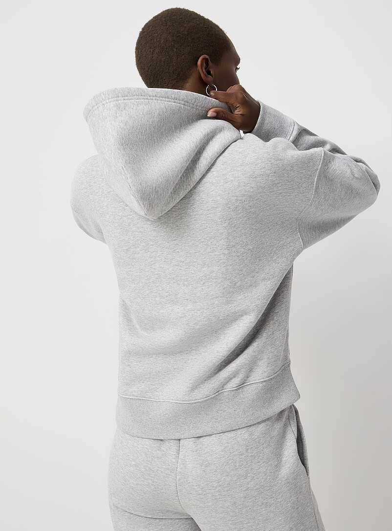 Organic cotton fleece jersey hoodie | I.FIV5 | | Simons