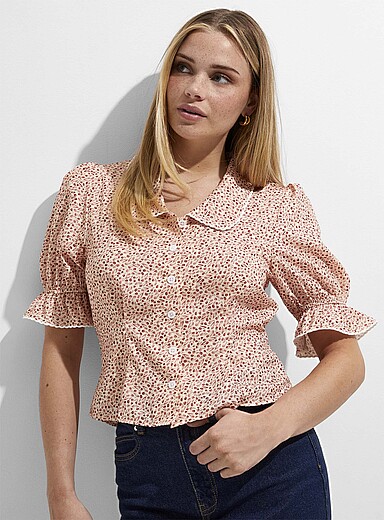 polka dot blouse canada