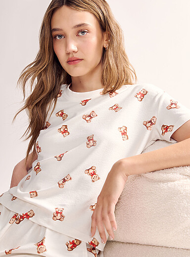 Le t-shirt carr&eacute; ultradoux