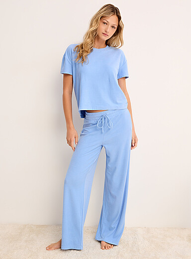 Miiyu x Twik Slate Blue Ultra-soft pyjama pant for women