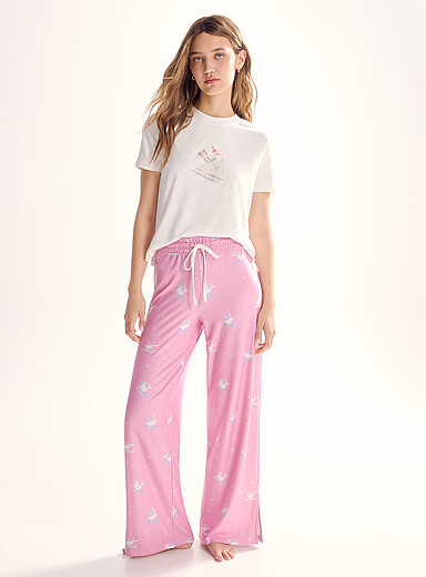 Miiyu x Twik: Le pantalon pyjama ultradoux Oie pour femme