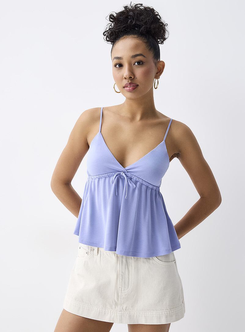 La camisole babydoll ajustable boucle | Twik | | Simons