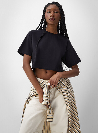Le t-shirt court et ample