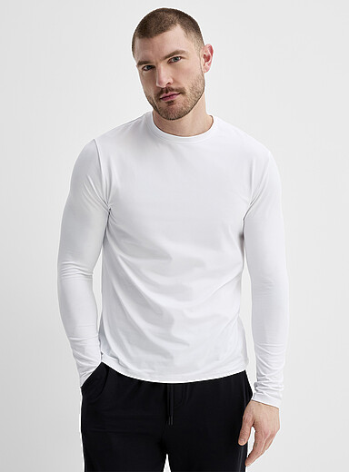 Ultra-soft long-sleeve tee
