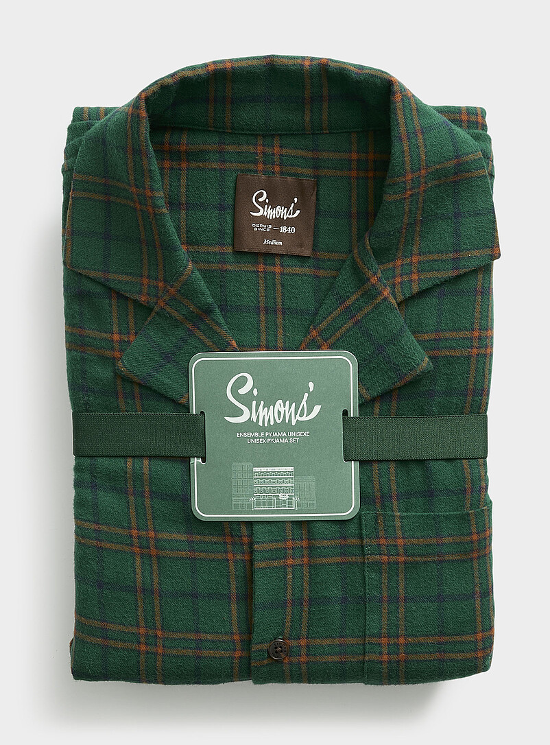 Pantalon Pyjama Femme Hiver - Flanelle Chaude Élastiqué Large - Pyjama Femmes Tartan - Confort Nuit