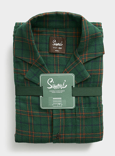 L'ensemble pyjama flanelle 1840 <b>Collection Notre histoire en h&eacute;ritage</b> Unisexe