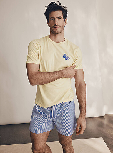 Scotsman poplin boxer Cotton