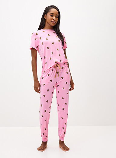 Adorable patterned soft pyjama joggers