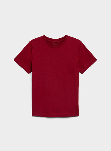 Solid organic cotton T-shirt