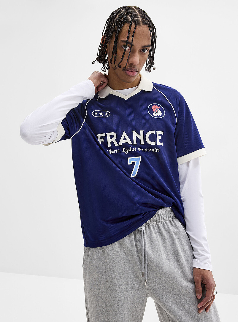 Djab: Le jersey de soccer multilogo Allemagne pour homme