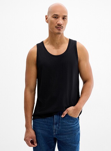 Soft jersey tank <b>Comfort fit</b>