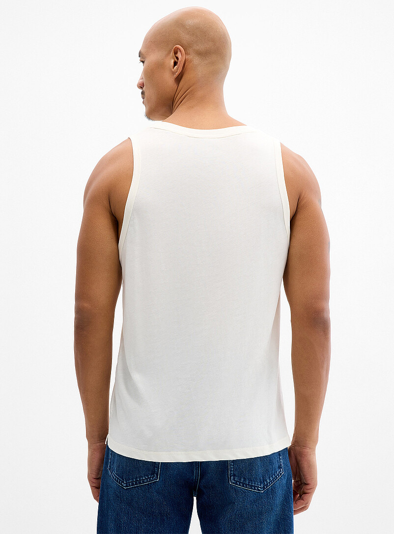 Le 31: La camisole jersey souple <b>Coupe confort</b> Bleu gris pour homme