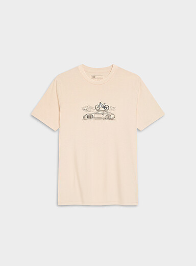 Le t-shirt v&eacute;lo <b>Coupe standard</b>
