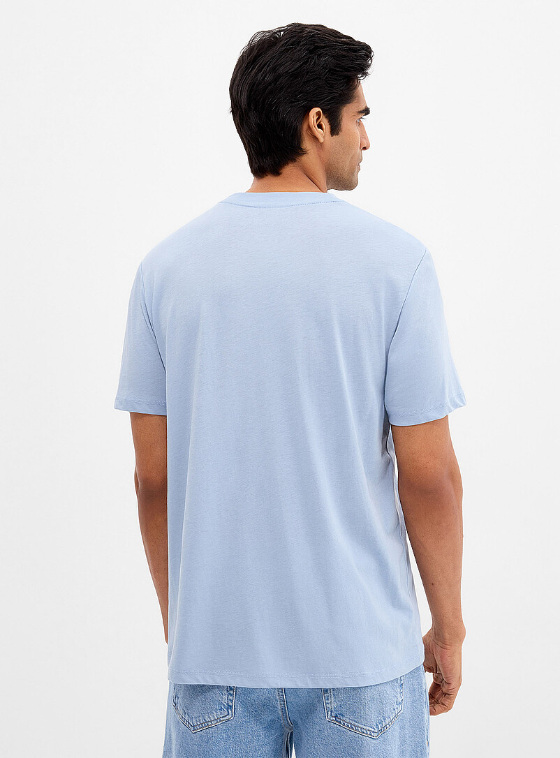 Le 31: Le t-shirt v&eacute;lo <b>Coupe standard</b> Bleu pour homme