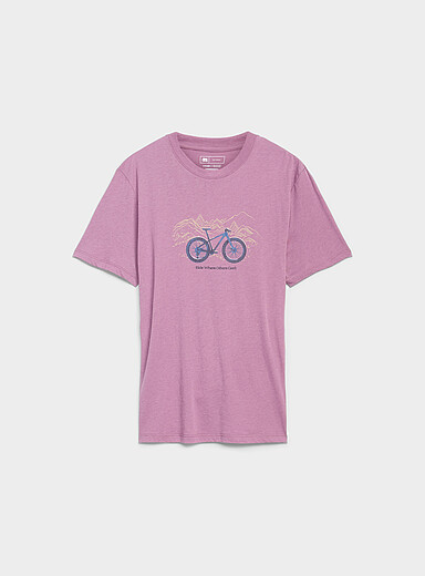 Le 31 Purple Bike T-shirt <b>Standard fit</b> for men