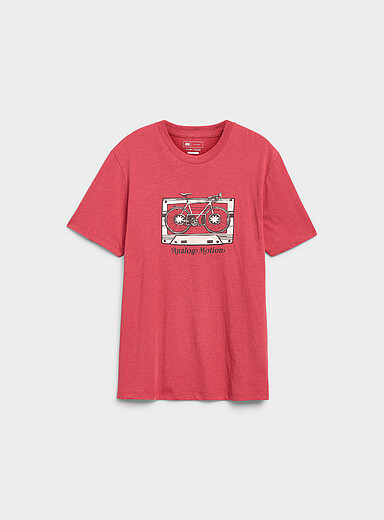Le t-shirt v&eacute;lo <b>Coupe standard</b>