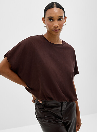 Le t-shirt ballon coton bio