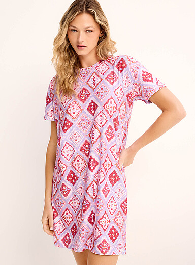 Le t-shirt de nuit ultradoux mignons motifs
