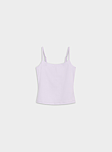 SLO stretch built-in-support cami supple, luxurious, optimal