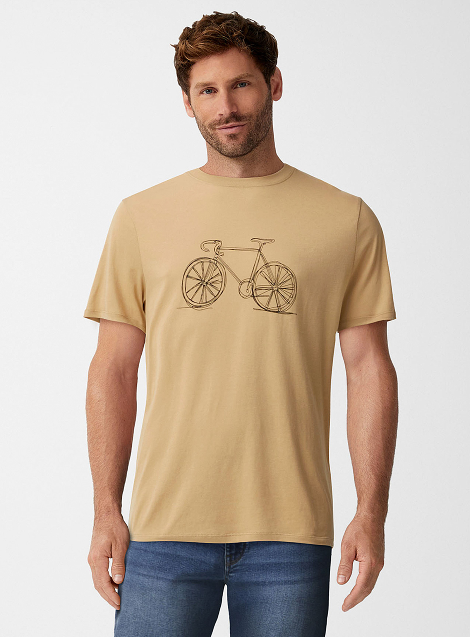 Le 31 Bike T-shirt In Honey