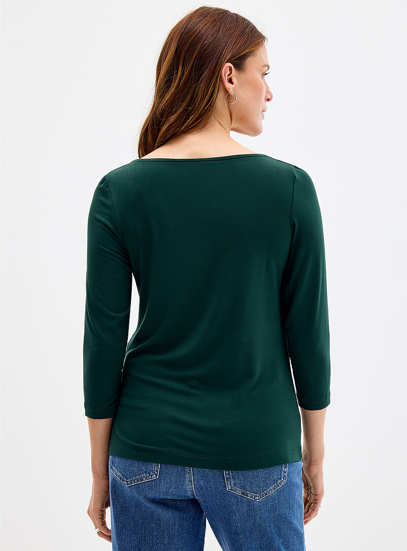 3/4-sleeve soft T-shirt product image 2