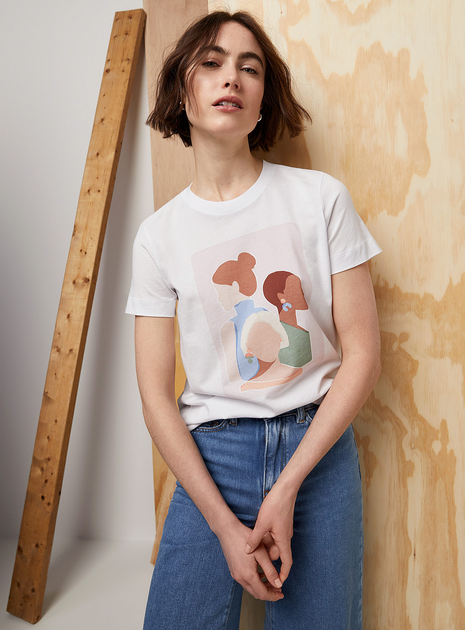 Contemporaine Tribute To Women T-shirt In Assorted