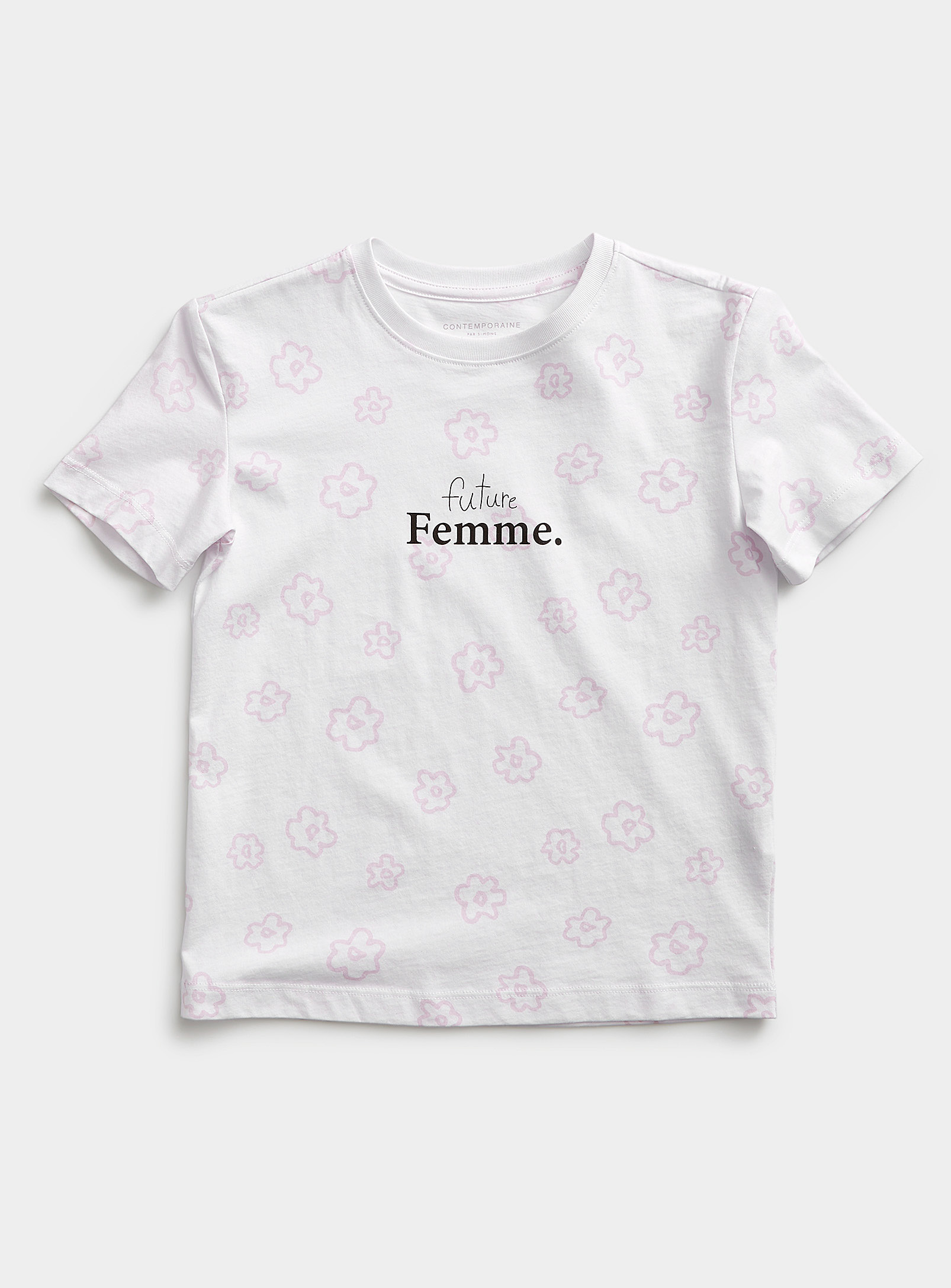 Contemporaine - Le t-shirt future femme Enfant