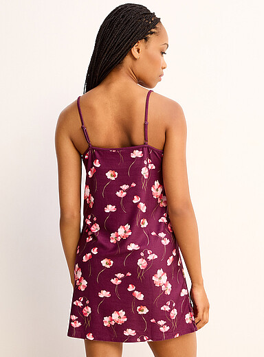 Velvety captivating print nightie product image 4