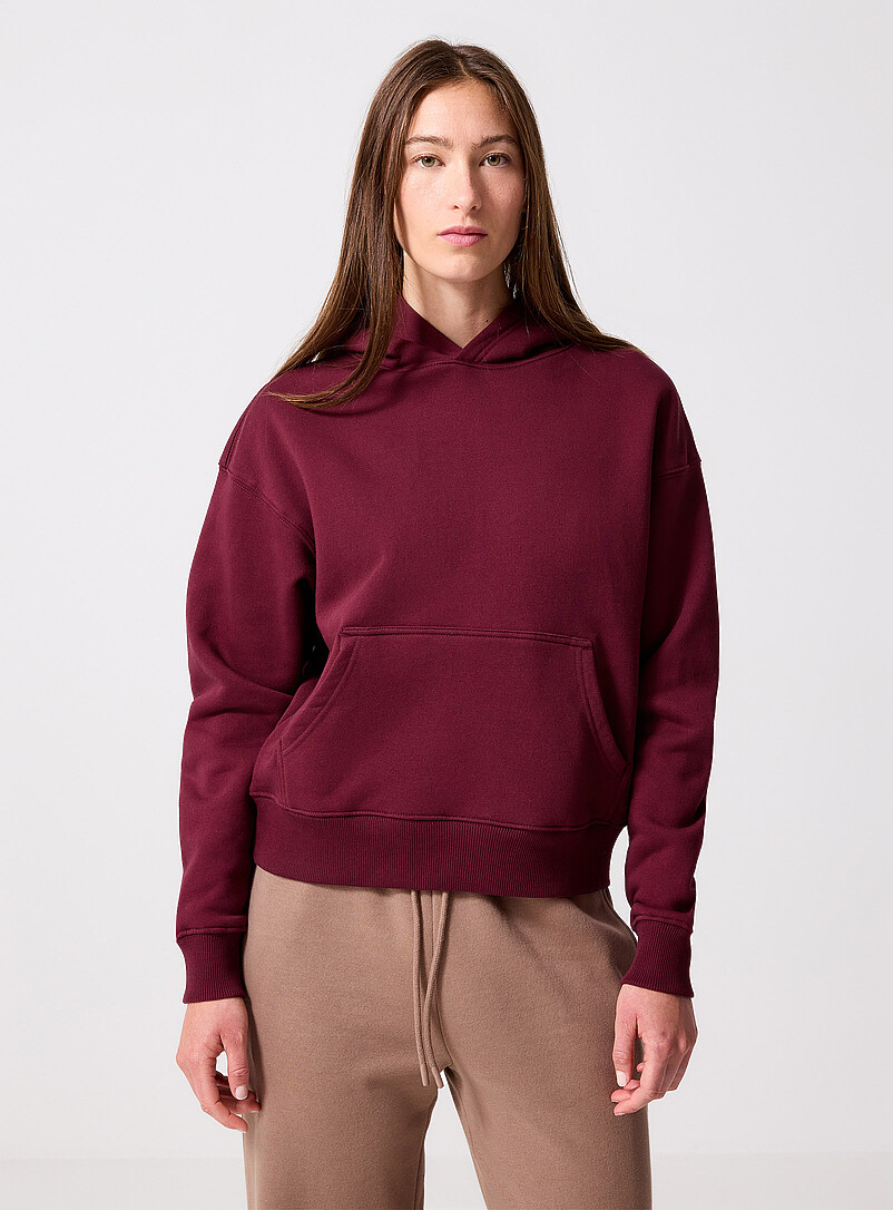Organic Cotton Fleece Jersey Hoodie