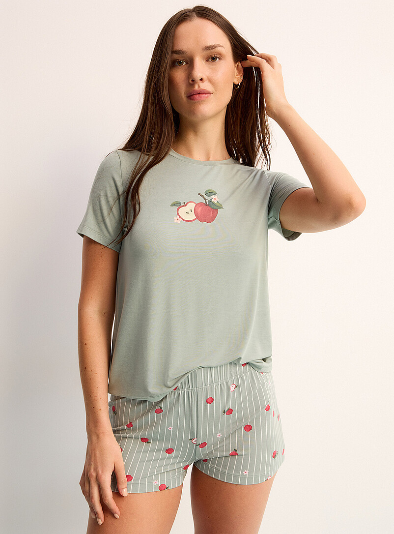 Adorable Pattern Supple Pyjama Shorts