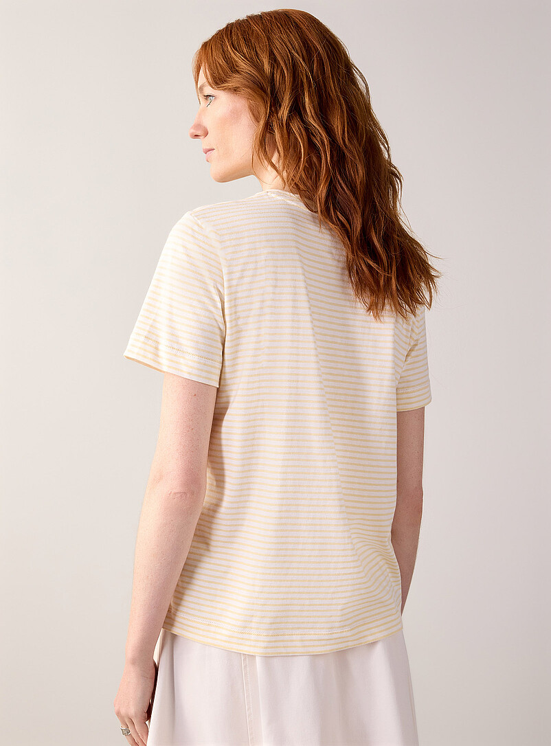 Organic cotton striped T-shirt product image 3